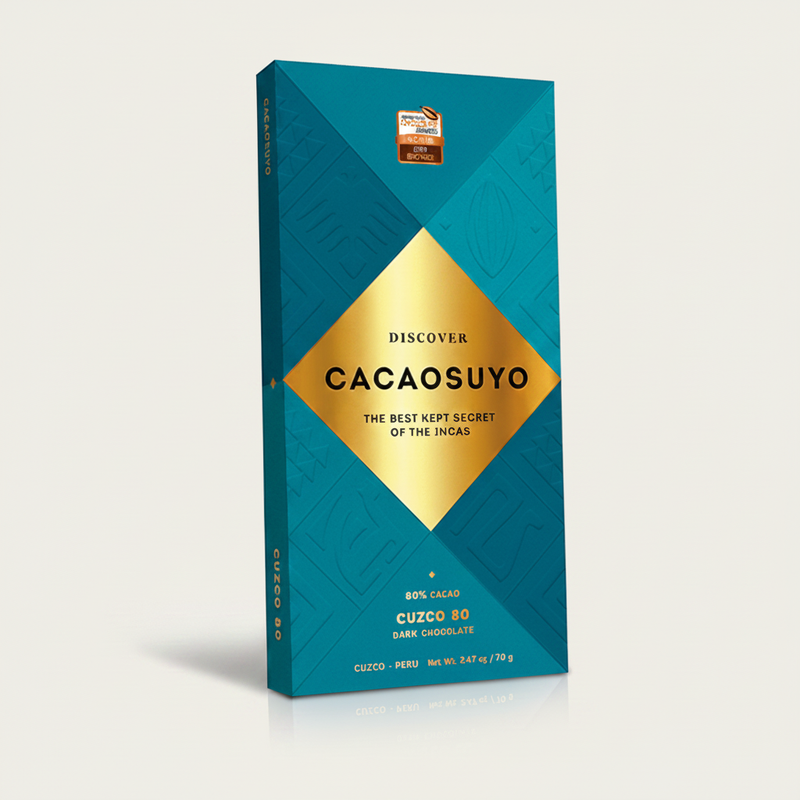 Cuzco 80 Dark Chocolate 70g - Cacaosuyo